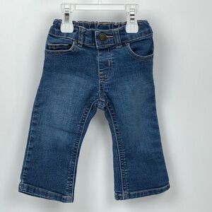 Garanimals Blue Jeans Denim Adjustable Waistband Pockets Medium Wash 12 Months